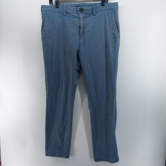 old navy ultimate slim blue pants size 38 with defect - Picture 1 of 10